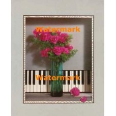 Carnations And Keyboard  - XKFL8415  -  PRINT