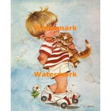 Roller Skating King  - #XKL8218  -  PRINT