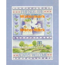 Friends Are Always Welcome  - XAR2199  -  PRINT