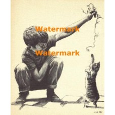 Kitten  - #XBBW511  -  PRINT