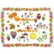 Mushrooms, Owls, & Sunshine  - #XBDE98  -  PRINT