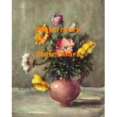 Oriental Poppies  - #XBFL18  -  PRINT