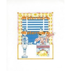 Robot & Jack  - #XBJ1028  -  PRINT