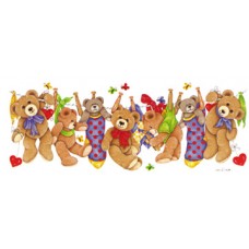 Teddy Bears  - #XM9500  -  PRINT