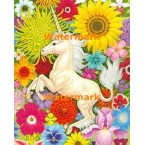 There's A Unicorn In My Garden  - #XD9426  -  PRINT