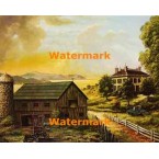 The Blue Roadster  - #XD9870  -  PRINT