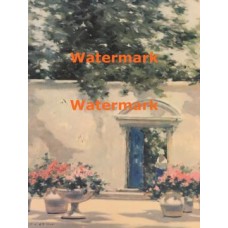 The Blue Door  - XD5315  -  PRINT
