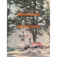 The Fountain  - XD5316  -  PRINT