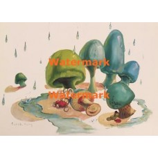 Refuge From The Rain  - XD6647  -  PRINT