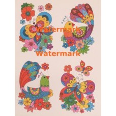 Birds and Butterflies  - XD8000  -  PRINT