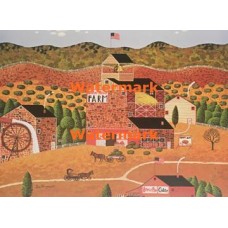 Higgins Melon Farm  - XBAM290  -  PRINT
