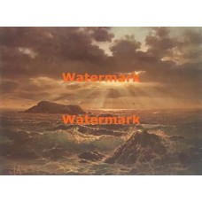 Sunset at Sea  - XBSC1091  -  PRINT