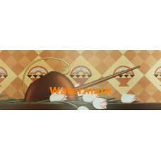 White Tulips & Decoy  - #XAR1749  -  PRINT