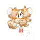 Rag Tag Teddies  - #XM191  -  PRINT