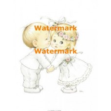 Happy Kiss  - #XM206 -  PRINT