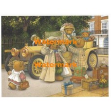 The Upstairs Downstairs Bears  - #XM830  -  PRINT