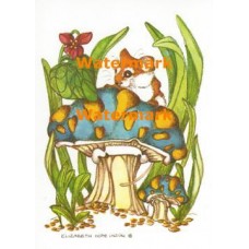 Mouse & Mushroom  - #XS831  -  PRINT