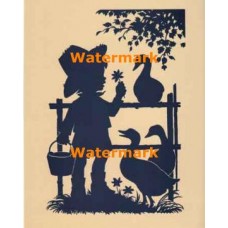 Blue Silhouette  - XS9625  -  PRINT