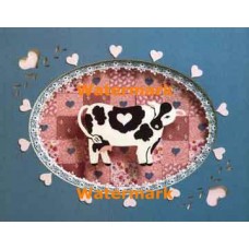 Patchwork Cow  - #XS11046  -  PRINT