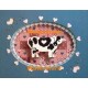 Patchwork Cow  - #XS11046  -  PRINT