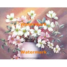 Pinks And Whites  - #XS14570  -  PRINT
