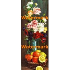 Flowers & Fruit  - #XS1684  -  PRINT