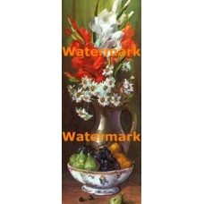 Flowers & Fruit  - #XS1685  -  PRINT