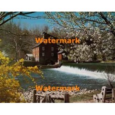 Waterwheel & Stream  - #XS4742  -  PHOTO PRINT