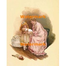 A New Baby  - #XS4973  -  PRINT