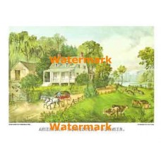 American Homestead Summer  -  #XS752  -  PRINT