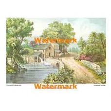 The Roadside Mill  -  #XS754  -  PRINT