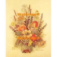 Honeycomb Flower Arrangement  - XS2811  -  PRINT