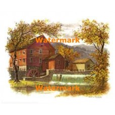 Mill Scene  - #XS3659  -  PRINT