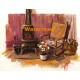 Coal Stove  - XS4156  -  PRINT