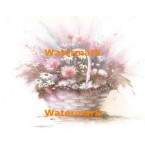 Basket of Flowers  - XS10127  -  PRINT
