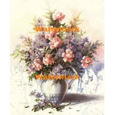 Flowers In Water Pitcher  - XS11593  -  PRINT