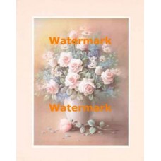 Delicate Pink Roses  - XS12784  -  PRINT