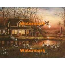 Flock Of Geese  - XS16181  -  PRINT