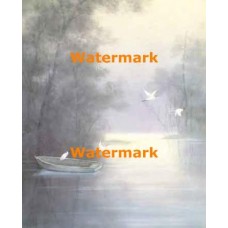 Occupied Boat  - #XS8345  -  PRINT