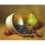 Bowl of Berries  - #XS6156  -  PRINT