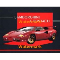 Lamborghini Countach  - XS13750  -  PRINT