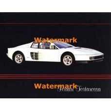 Ferrari Testarossa  - XS9714  -  PRINT