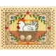 Cross-Stitch Hen  - XS9111  -  PRINT