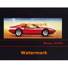 Ferrari 308 GTS  - XS9784  -  PRINT