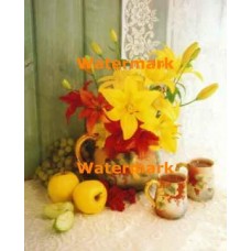 Lilies And Apples  - #XS14137  -  PRINT