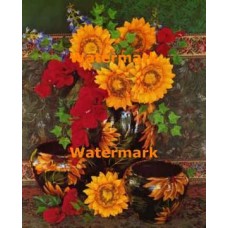 Yellow Red And Purple  - #XS15113  -  PRINT