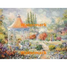 Gazebo Garden  - XS17412  -  PRINT