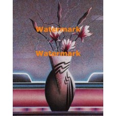 Stone Vase Floral  - XS13923  -  PRINT
