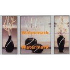 Striped Vases  - #XSTT7854-55-56  -  TRIPTYCH PRINTS