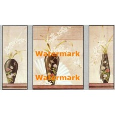 Pink Orchids  - #XSTT7747-46-48  -  TRIPTYCH PRINTS